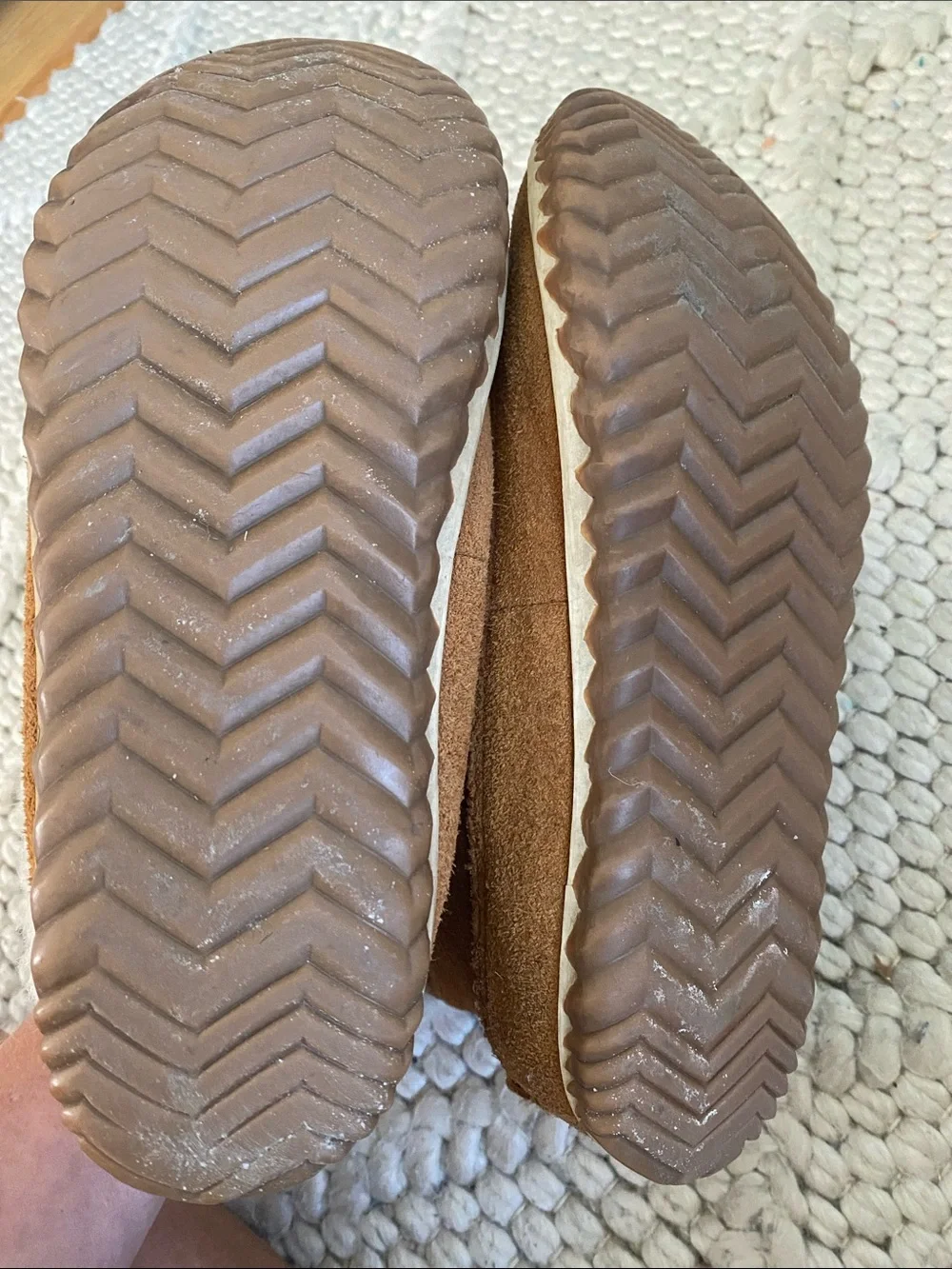 Sorel Chestnut Suede Shearling Out n About Ankle Boots, 8